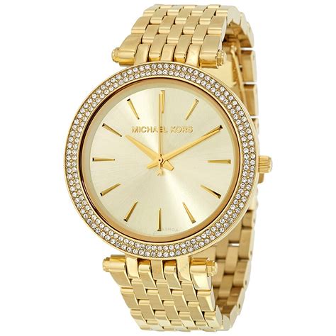 michael kors darci glitz watch gold|michael kors watch bands.